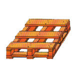 Double Deck Four Way Reversible Pallets