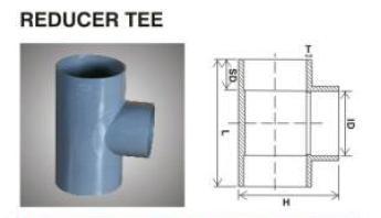 Moulded Reducer Tees