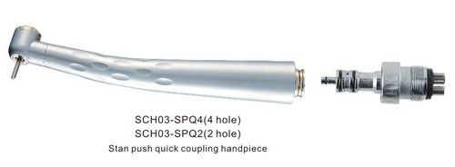 Three Way Spray Pushbutton Quick Coupling Handpiece 4/2holes