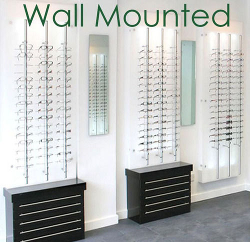 Wall Mounted Glasses Display Stands