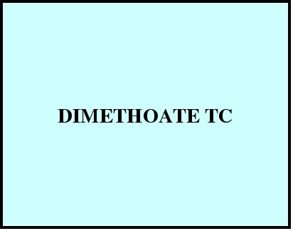 Dimethoate Tc