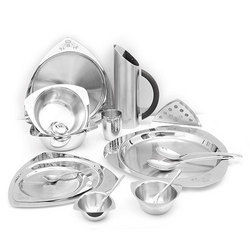 Dinner Sets - Elegant Design and Customizable Finish | Diverse Range for Commercial and Household Use Including Plates, Bowls, and Cutlery