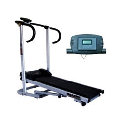 Manual Treadmill - Heavy Duty Steel Frame, Wider Jogging Surface , Adjustable Levels for Walking and Jogging , Quiet Running with Portable Design 