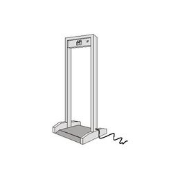 Walk-Through Metal Detector-Gatexe Delux