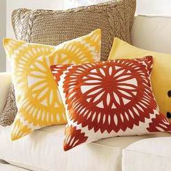 Crewel Pillow Cover