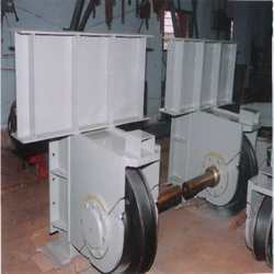 One Wheel Bogie With Rail Clamp Bracket