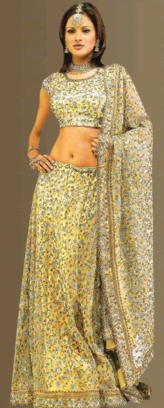 Fully Embroidered Bridal Lehenga