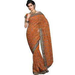 Semi Georgette Sarees