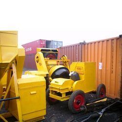 Tower Hoist and Concrete Mixer