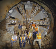 Single Shield Tunnel Boring Machine