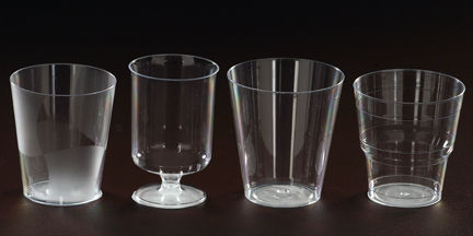 130 Ml. Plastic Disposable Wine Glass