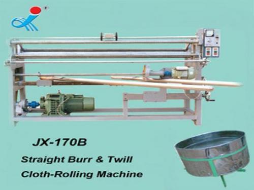  JX-170B स्ट्रेट बर और टवील क्लॉथ-रोलिंग मशीन 