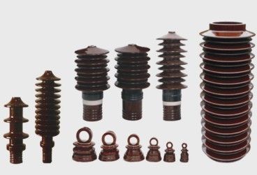 Porcelain Transformer Bushings - Rated Voltage 10kV-126kV, Brown/Gray Color | High Quality, On-Time Delivery, Customizable Semi-Conduct Glaze