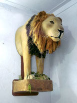 Standing Lion Sculptures