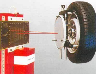 Laser Wheel Alignment Machine