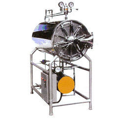 Chrome Medium Duty Metal Body Horizontal Autoclave