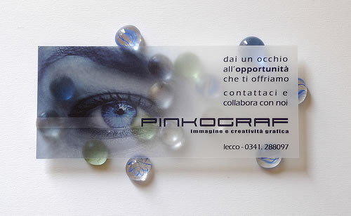 Transparent Business Card