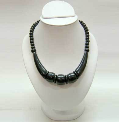 Black Color Horn Necklace