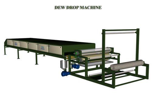 Dew Drop Machine - Advanced 4m Width x 15m Length x 2.5m Height | Multi-Material Fabric Coating with Dew Drop Effect, Featuring High-Power Components