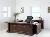 Executive Table With Side Unit