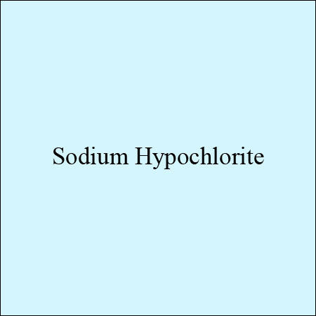 Sodium Hypochlorite - NaOCl 5H2O , Pale Yellow Liquid Solution for Water Purification, Bleaching, Disinfection, and Germicidal Applications