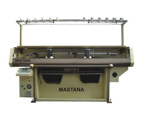 Fully Comuterised Collar Flat Knitting Machine Single System