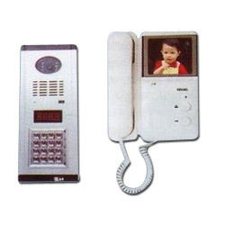 White Multi Apartment Entry Door Phone