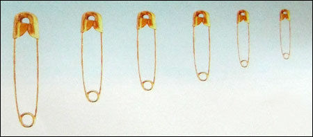 brass safety pins