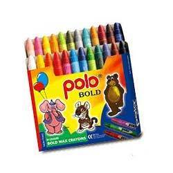 Bold Wax Crayons 24 Colours