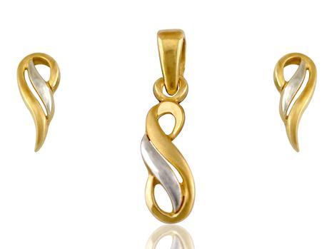 Womens Gold Pendant Sets