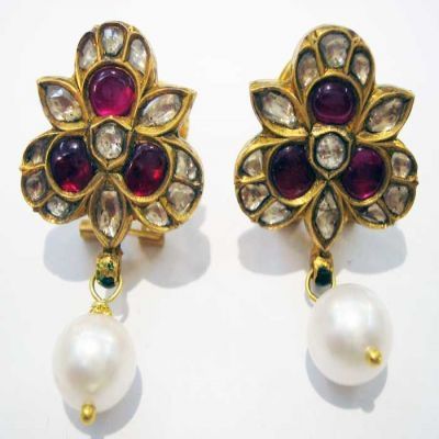 Classical Kundan Earrings