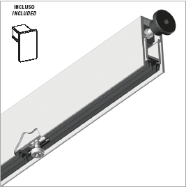 आंतरिक स्वचालित ड्रॉपडाउन सील