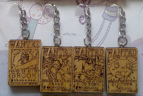 Wood Keychains