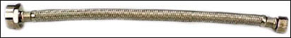 Air And Water Rubber Hoses - Natural/Synthetic Rubber, 1/4" to 1" Sizes, G.I./Stainless Steel Wire Braid, Temperature Up to 60°C, Max Pressure 10 Bar