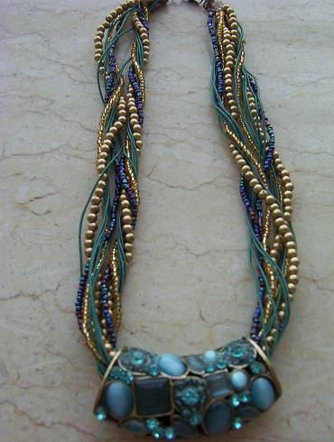 Fashion Beaded Necklace MU-005