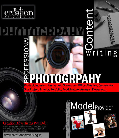 Photography Service By CREATION ADVERTISING PVT. LTD.