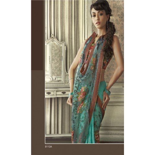 Shimmer Georgette Saree