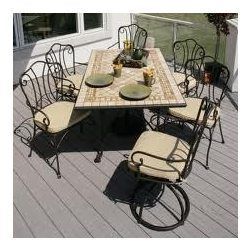 Wrought Iron Dinning Set