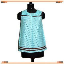 Sleeveless Length Short Kurti