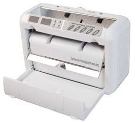 Currency Counter ET300 - 800 Bills/Minute Speed, Rechargeable Battery & Stylish Portable Design | Enhanced Counterfeit Detection & Versatile Use for Retail and Hospitality