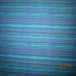 Multi-Coloured Striped Thethan Print Fabrics