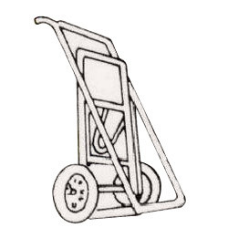 डबल सिलेंडर ट्रॉली