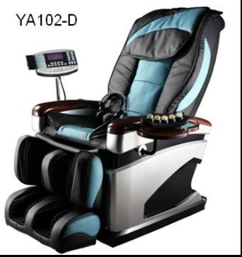 Luxurious Massage Chair - 240W Power, 95KG N.W. | Big VFD Display, Auto Body Scan, 21 Air Bags, Heated Pads, MP3 System, 175° Recline