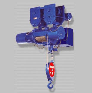 Medium Duty Wire Rope Hoist - Robust Design, Interchangeable Parts, Optimal Lifting Operations