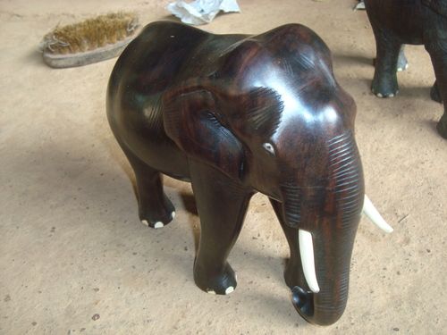 Wood Handicraft Elephants