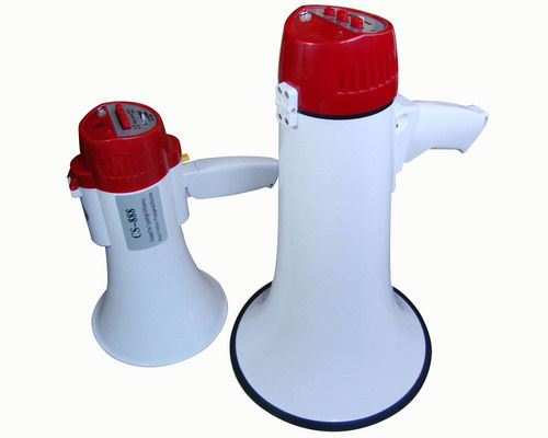 Portable Electronic Megaphone With Siren/10w/20w