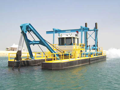 Cutter Suction Dredger - 80 mA /h Capacity, 13m Underwater Depth | Dual Sieve Separation, Conveyor Belt Transport, Efficient Fuel Usage