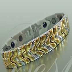 Rainso Bracelet For Women Stainless Steel Round Bangle Cuff Bracelet  Healthy Germanium Magnetic Bracelet Homme Girls Jewelry - AliExpress