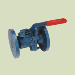 C.I. Three Piece Flanged End Ball Valves