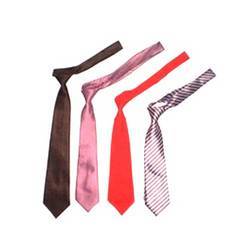 Institutional Ties - Nylon And Cotton Fabric, Available In Various Colors And Lengths